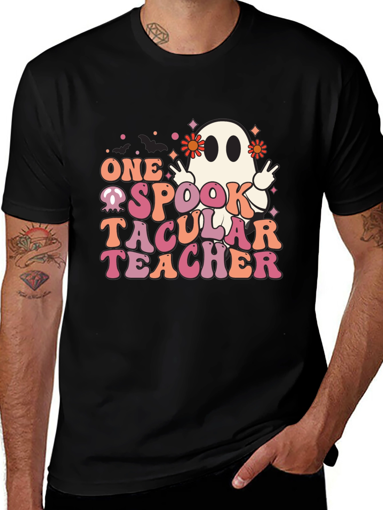 One Spooktacular Teacher Halloween T-Shirt