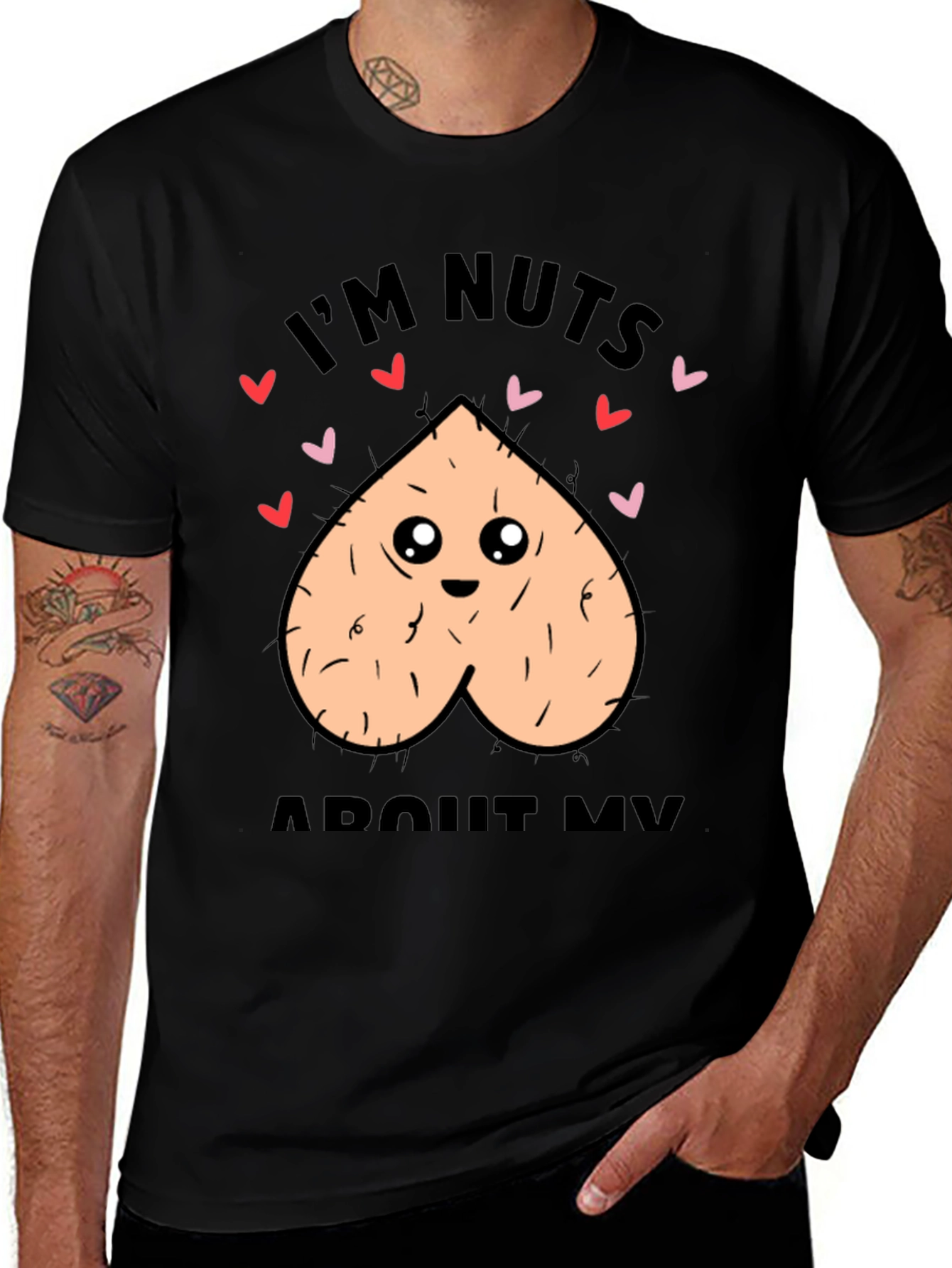 Variant 26 of I'm Nuts About My Valentine T-Shirt