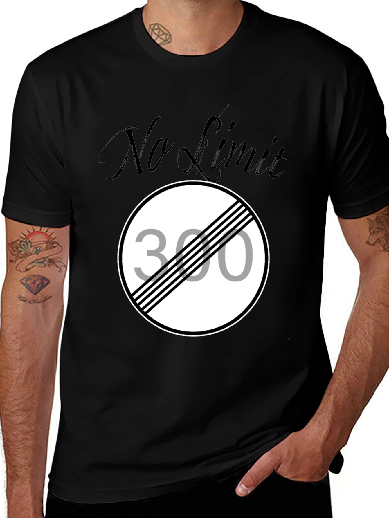 Variant 15 of No Limit 300 Graphic Tee - Speed Demon Shirt