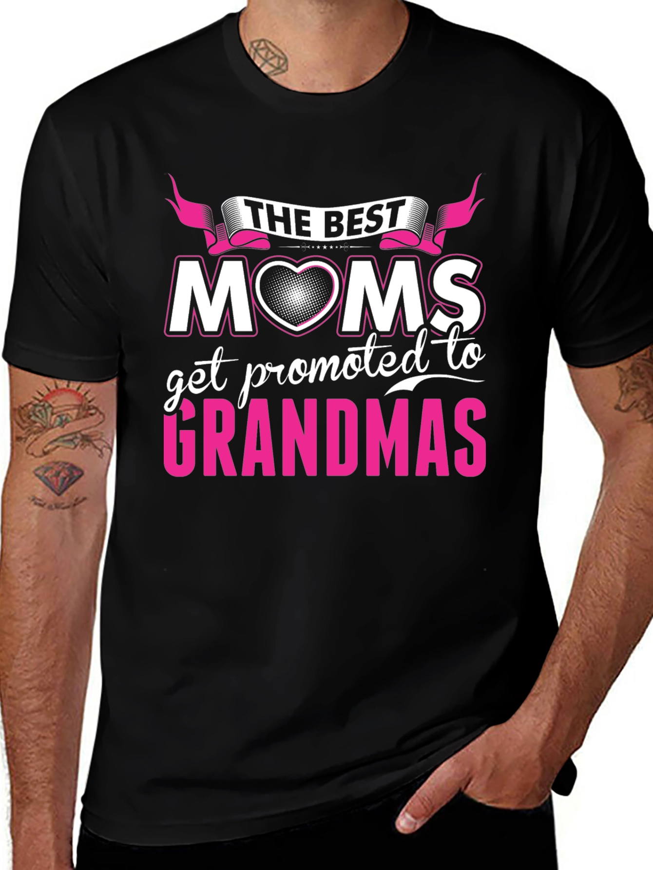 Variant 21 of The Best Moms Get Promoted to Grandmas T-Shirt