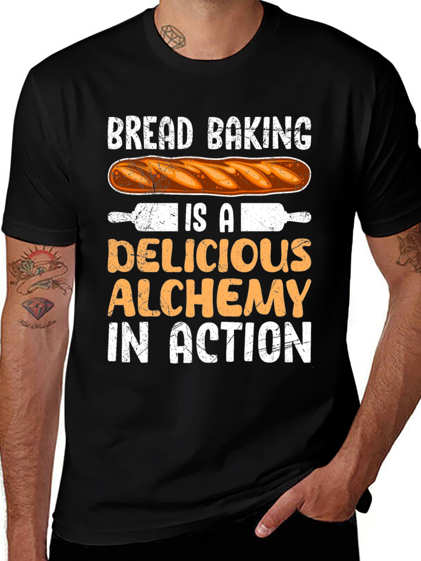Variant 22 of Bread Baking Alchemy T-Shirt