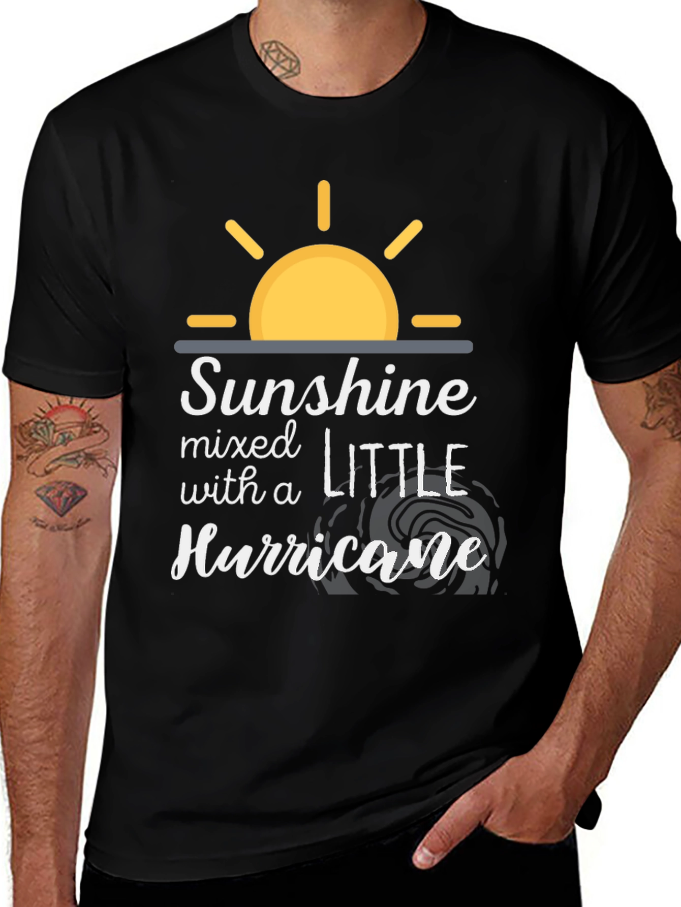 Variant 29 of Sunshine & Hurricane Graphic T-Shirt