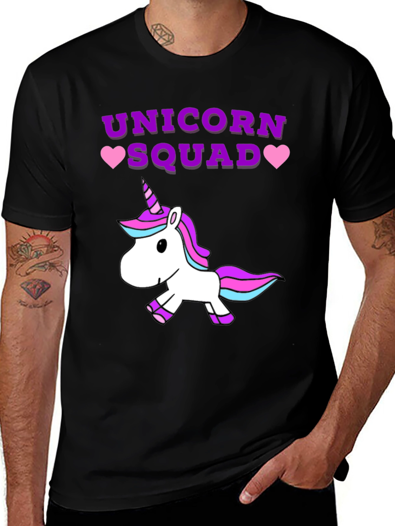 Variant 28 of Unicorn Squad Graphic T-Shirt