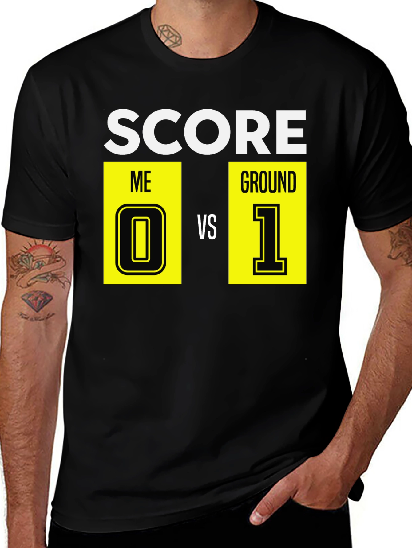 Variant 14 of Score Me Ground T-Shirt - Funny Graphic Tee