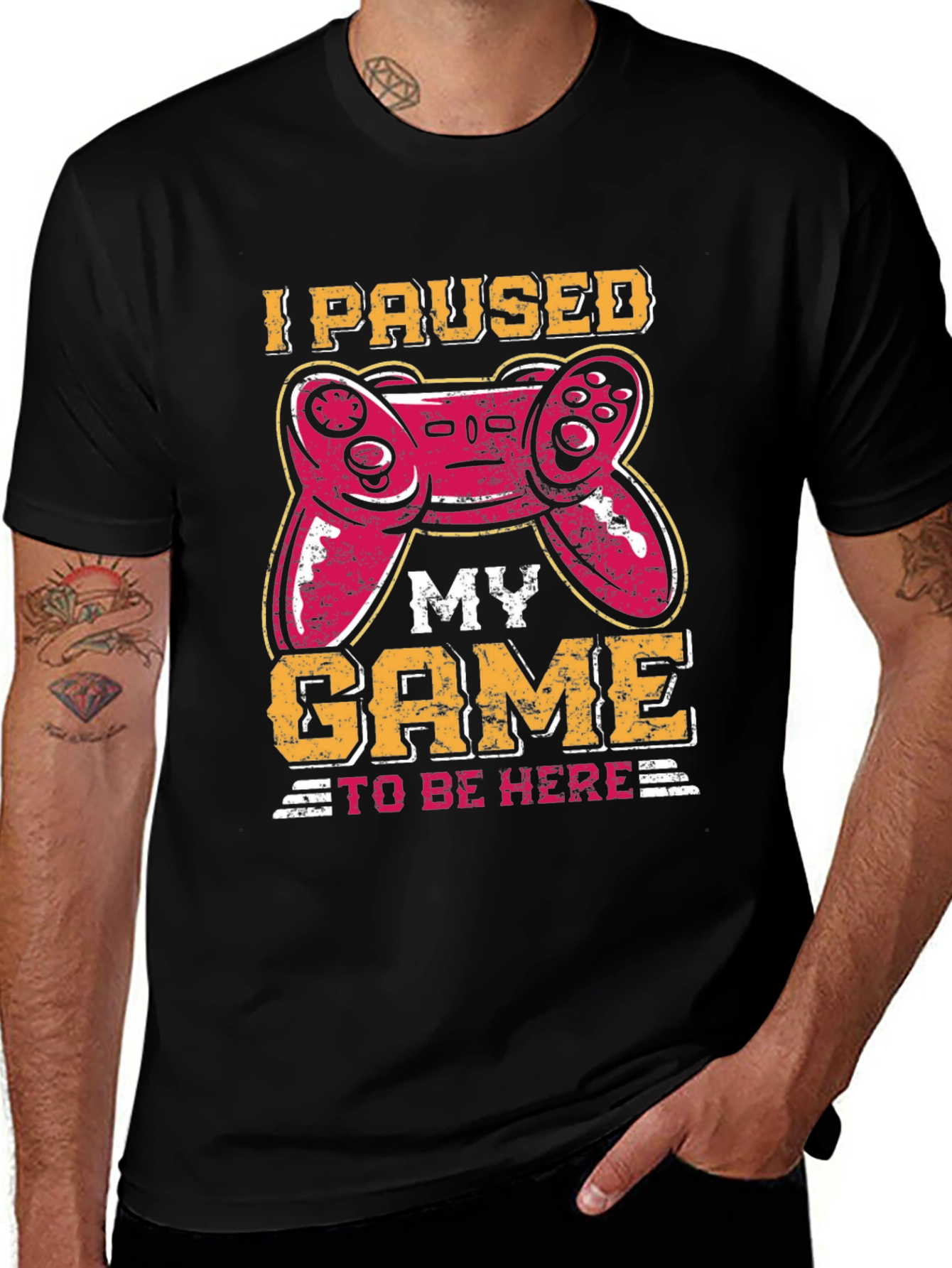 Variant 23 of I Paused My Game To Be Here T-Shirt