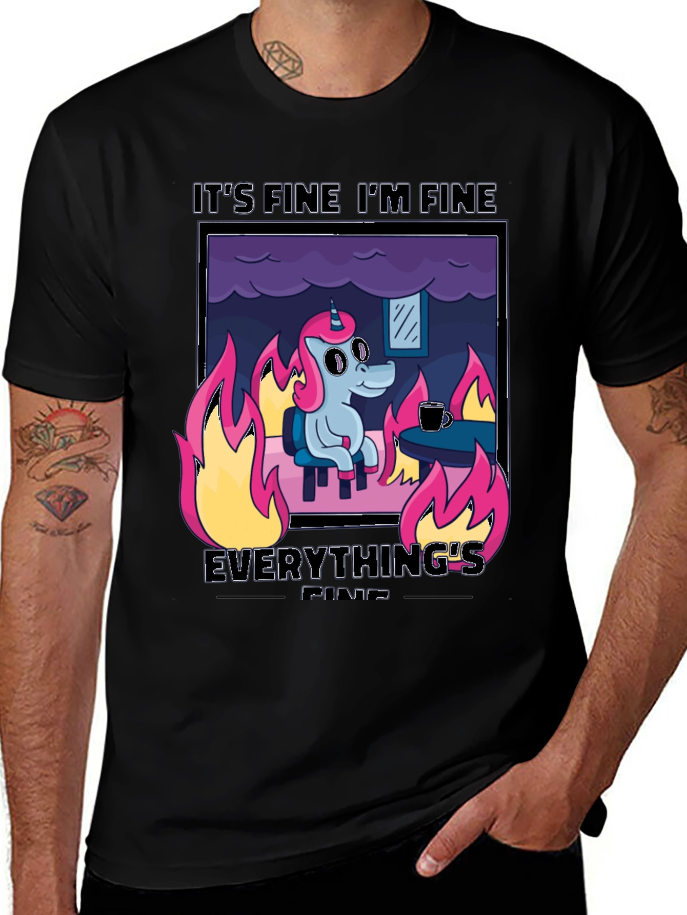 Variant 25 of It's Fine, I'm Fine, Everything's Fine T-Shirt