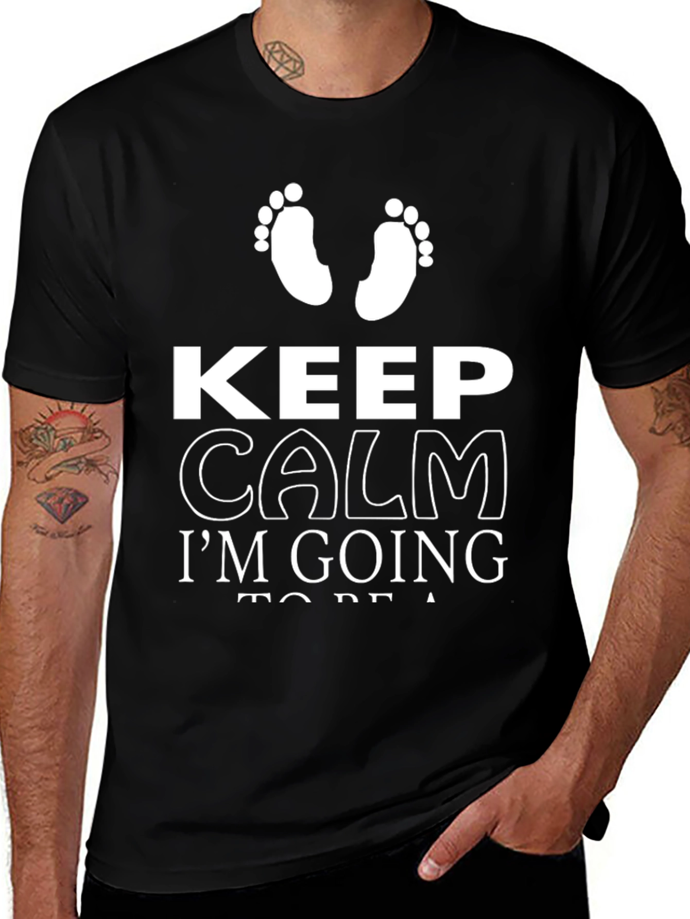 Variant 17 of Keep Calm I'm Going To Be A T-Shirt