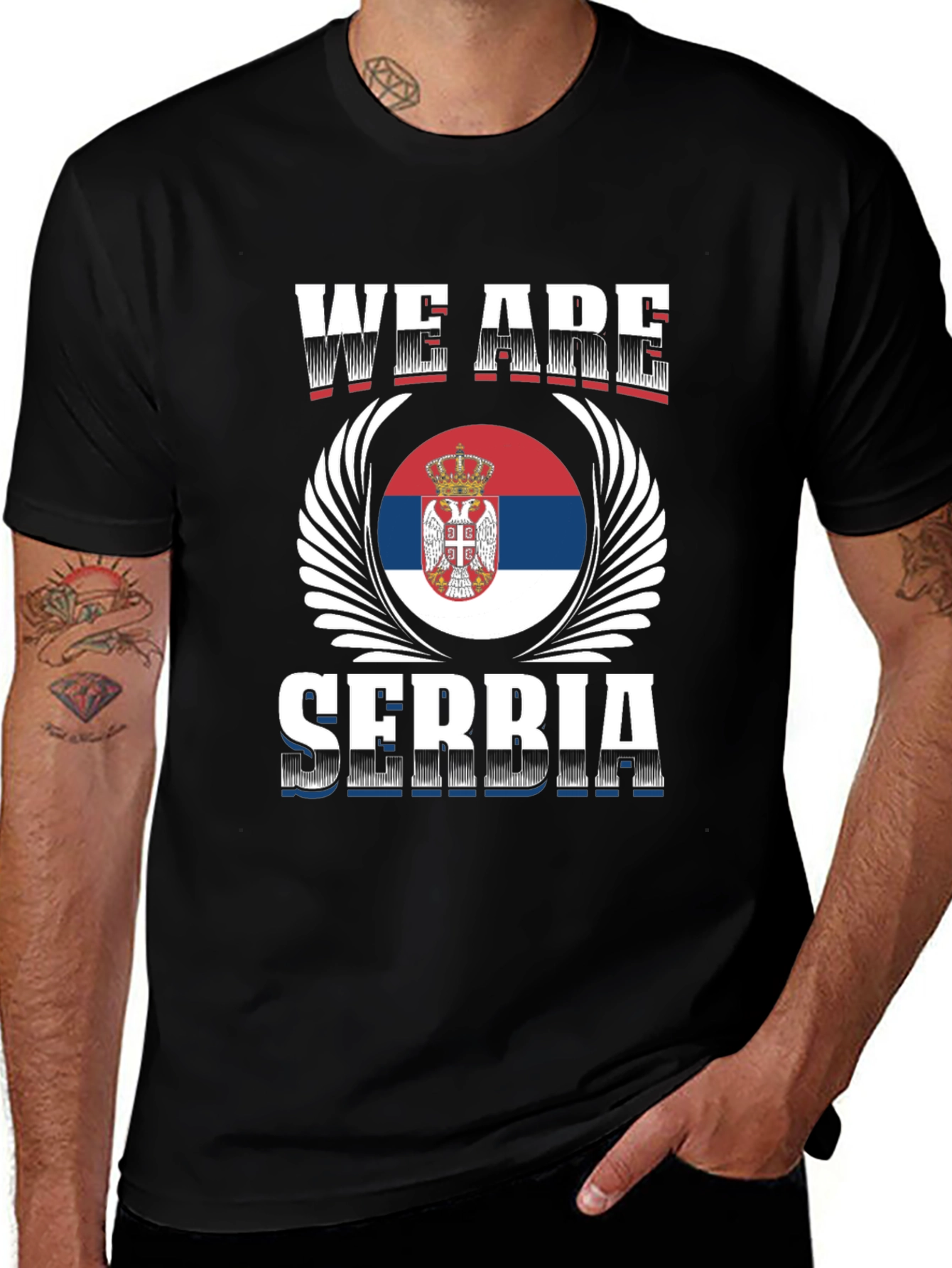 Serbia Pride T-Shirt - We Are Serbia Graphic Tee