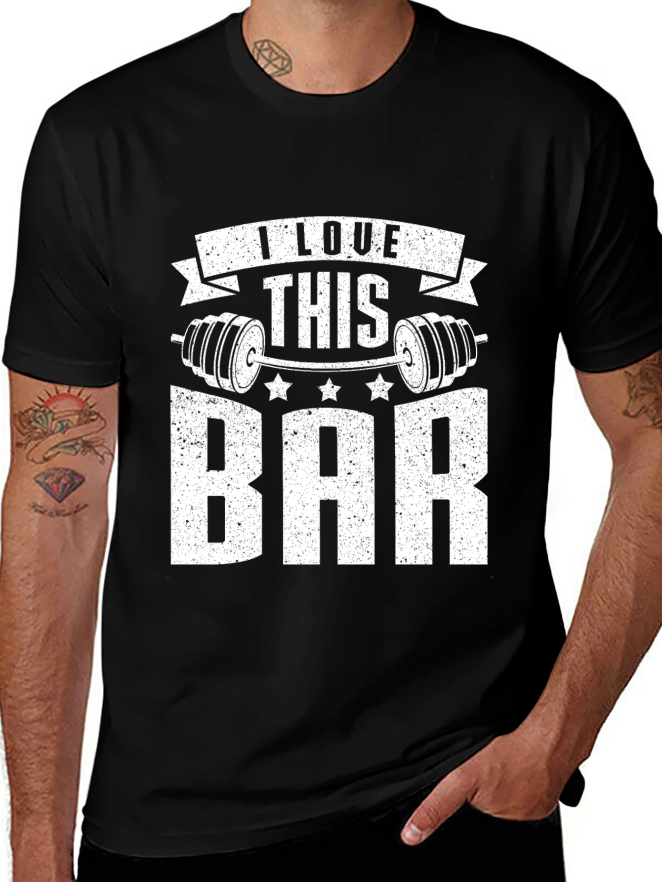 Variant 2 of I Love This Bar Graphic Tee