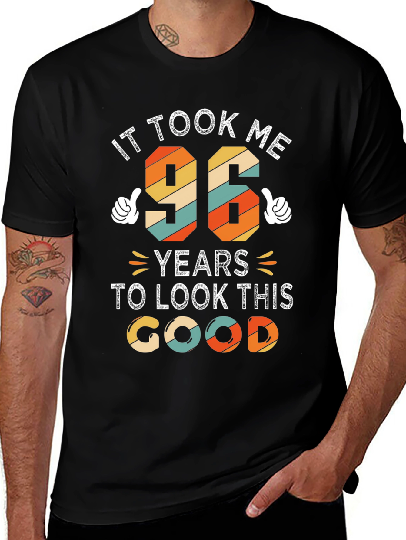 Variant 20 of It Took Me 96 Years T-Shirt, Birthday Gift