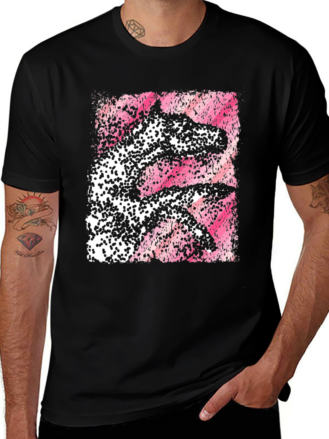 Variant 8 of Abstract Horse Graphic Tee