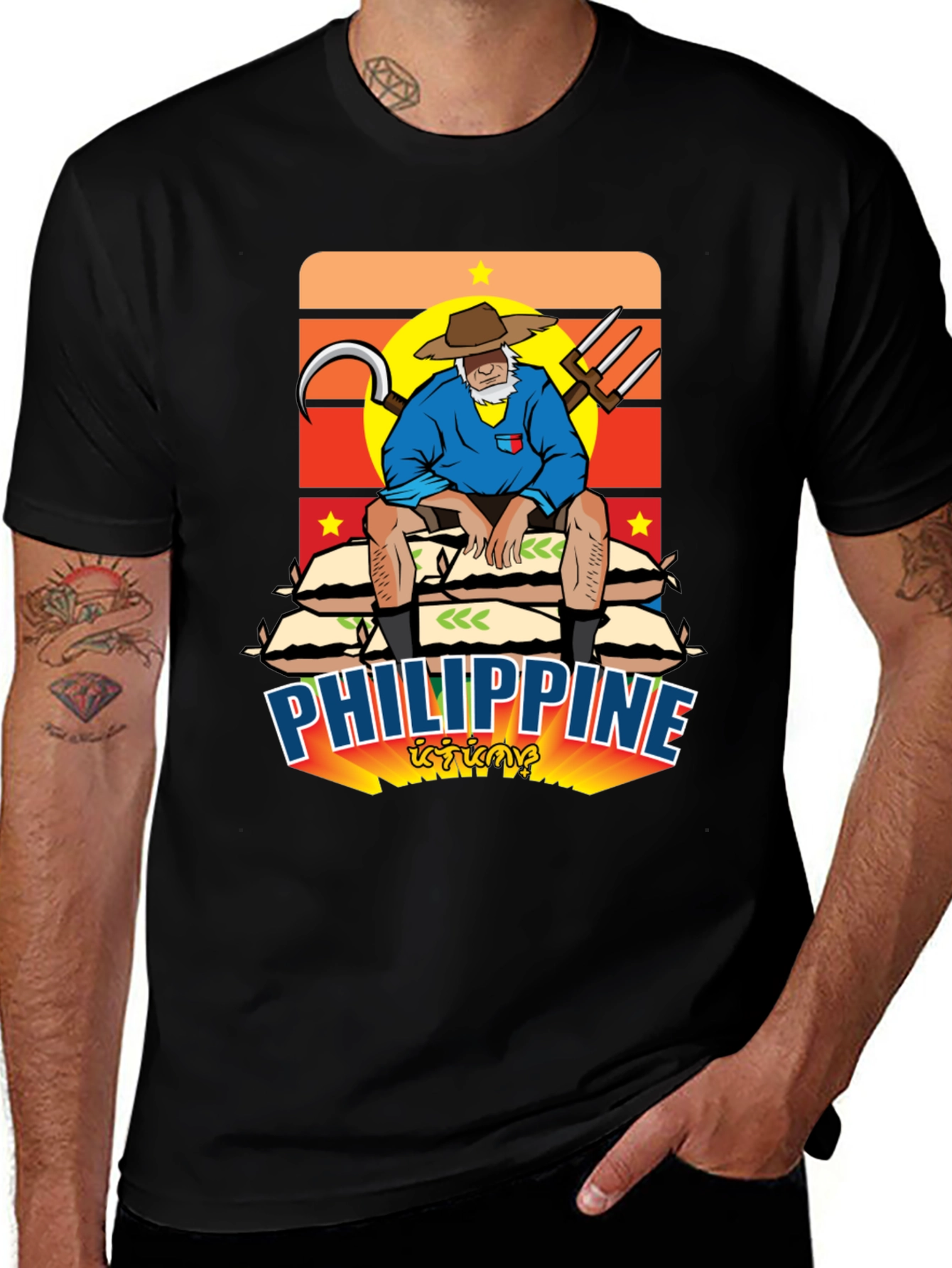 Philippine Farmer T-Shirt - Island Pride Apparel