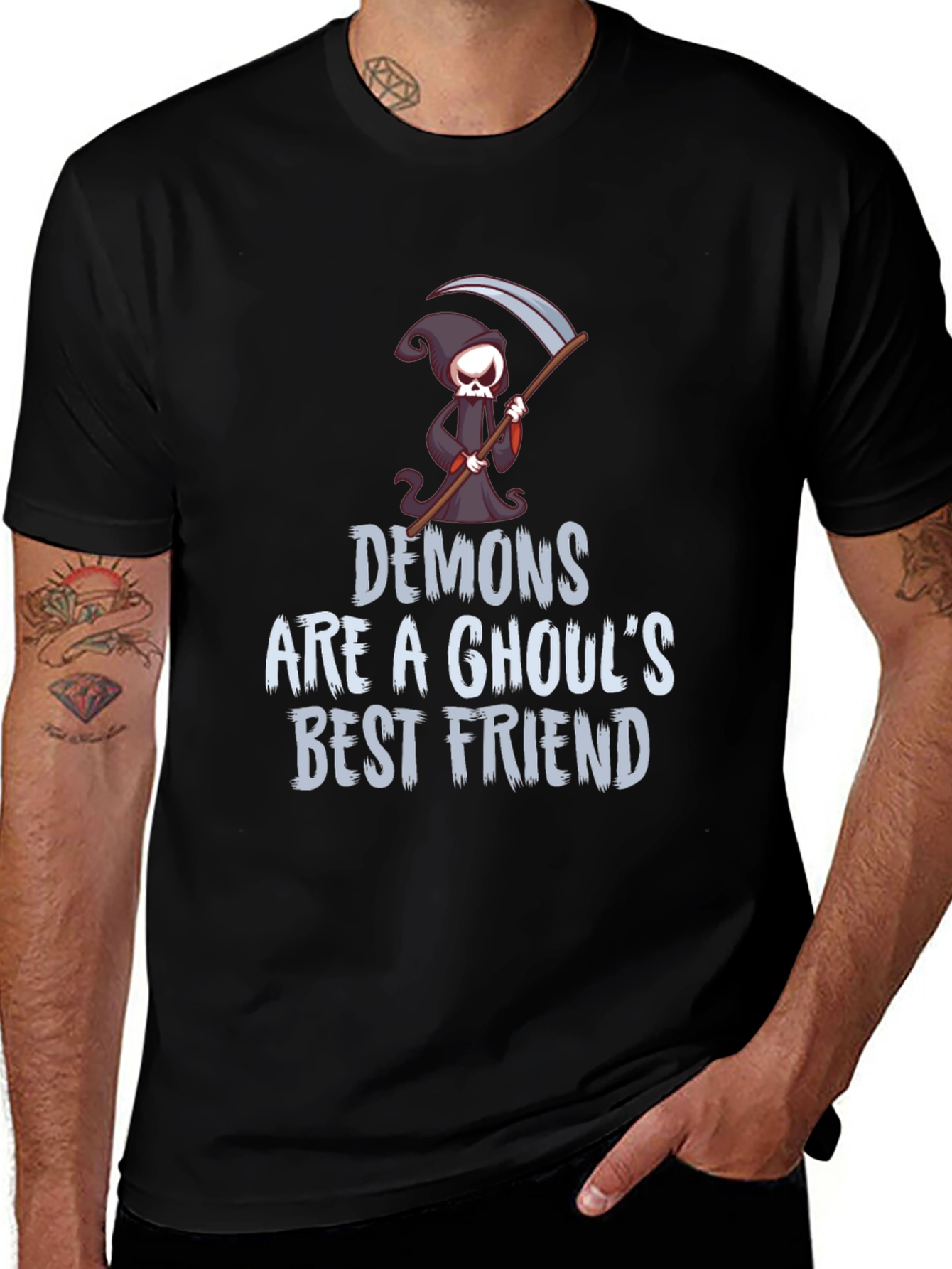 Variant 20 of Demons Are A Ghoul's Best Friend Graphic Tee