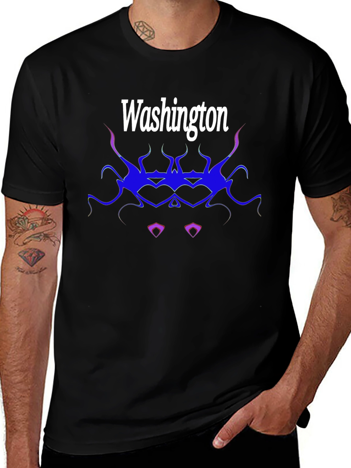 Variant 14 of Washington Graphic Print Tee