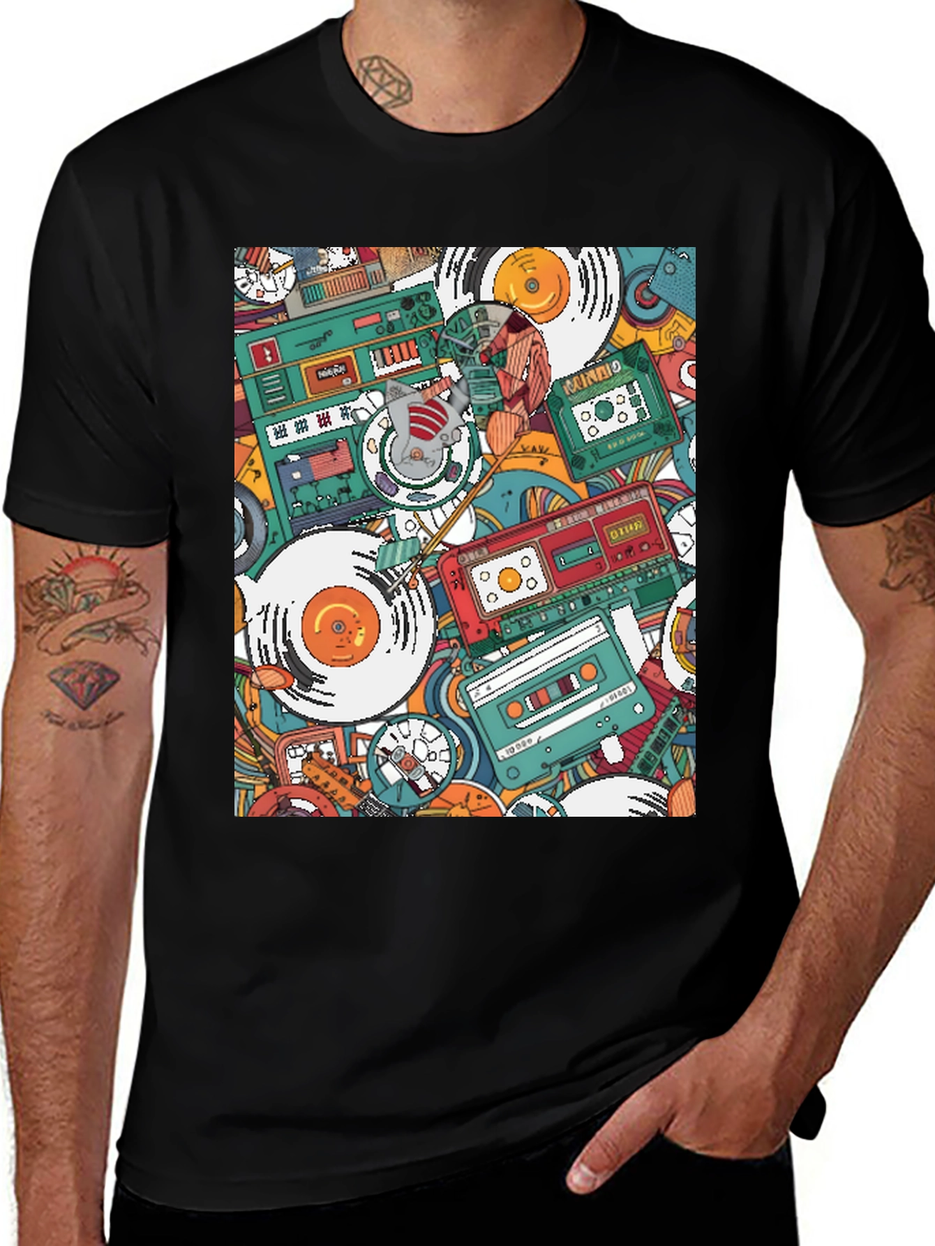 Variant 25 of Retro Music T-Shirt