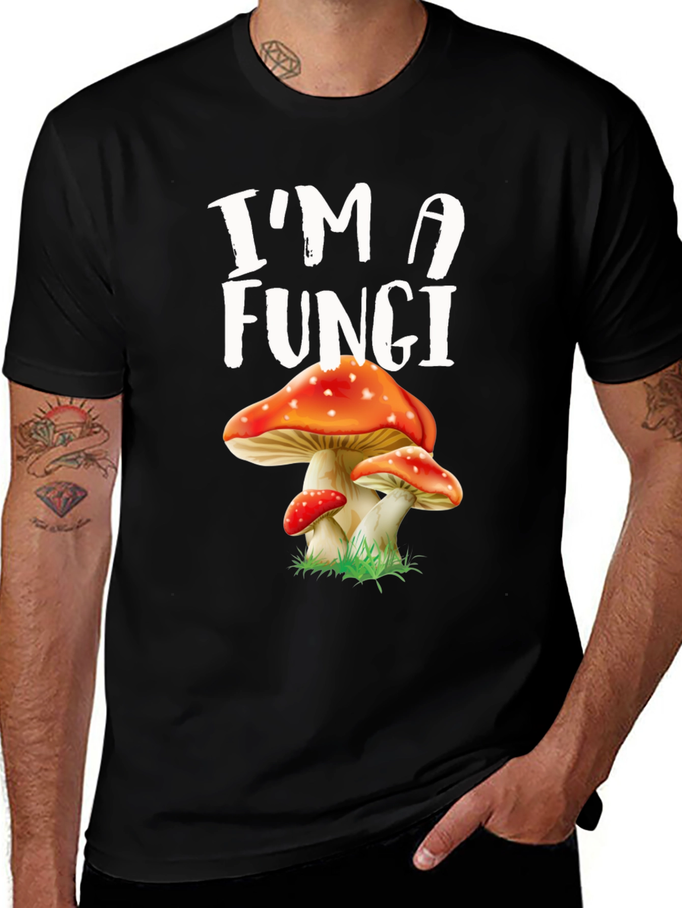 Variant 20 of I'm A Fungi Mushroom Graphic Tee