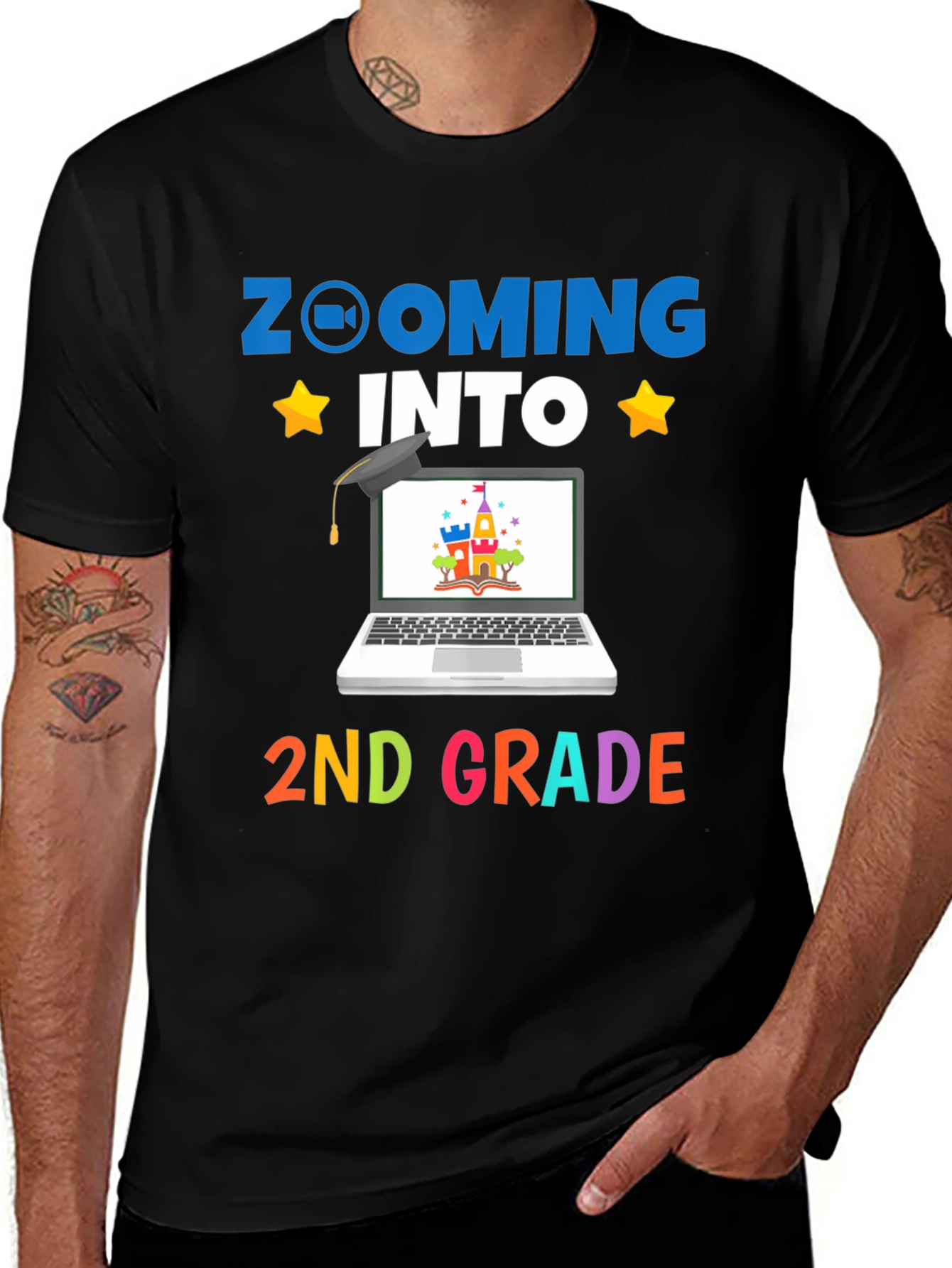Variant 11 of Zooming Into 2nd Grade T-Shirt