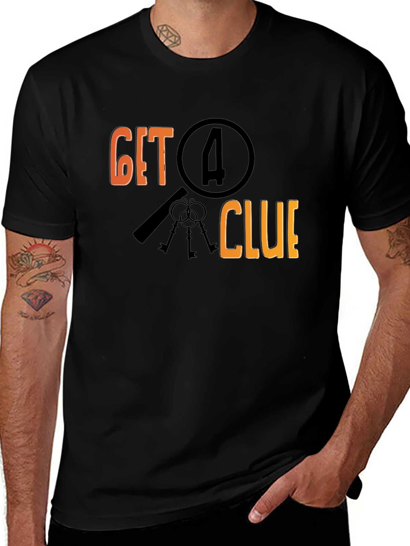 Variant 14 of Get 4 Clue Graphic T-Shirt