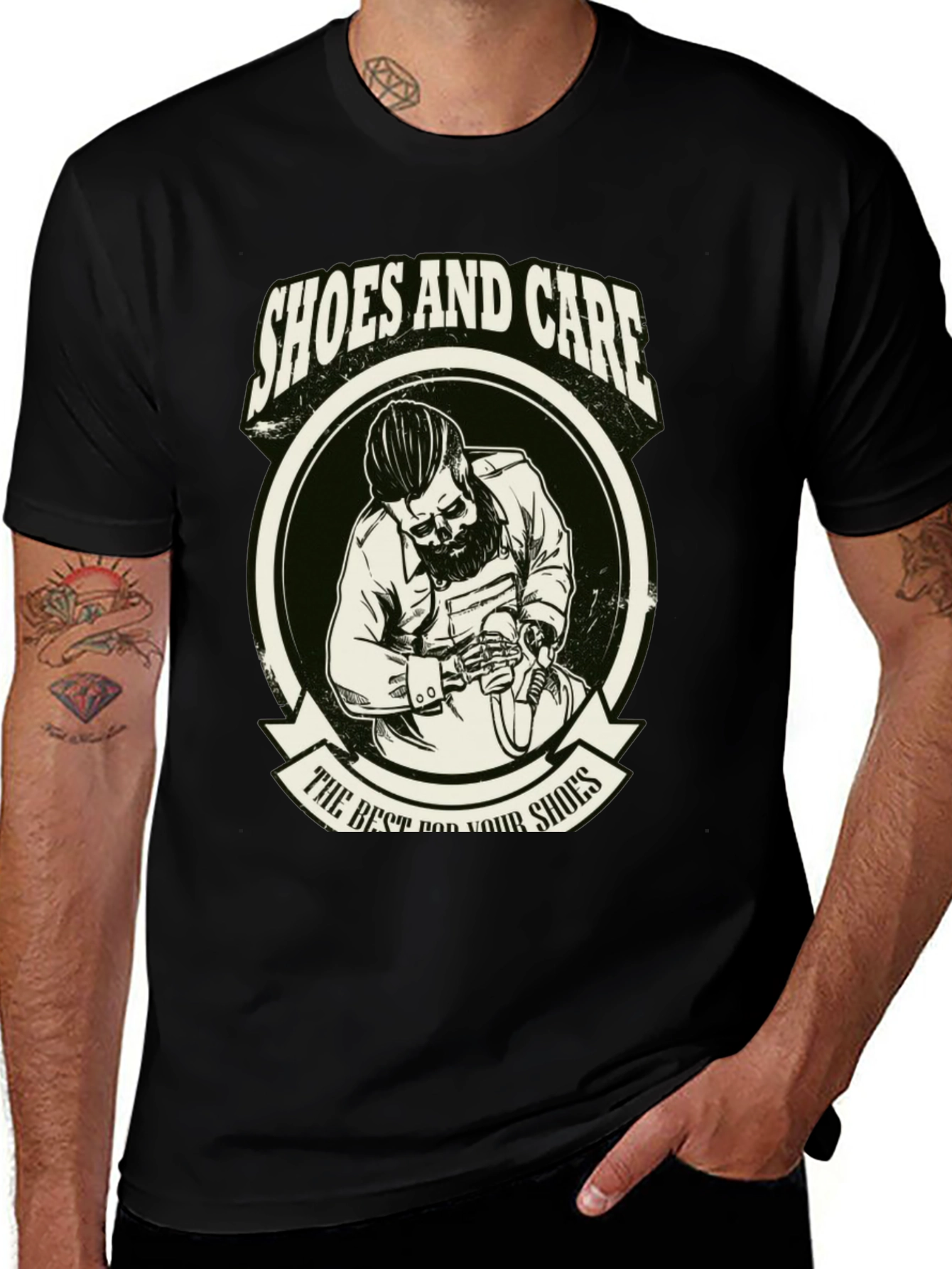 Shoes and Care Graphic T-Shirt