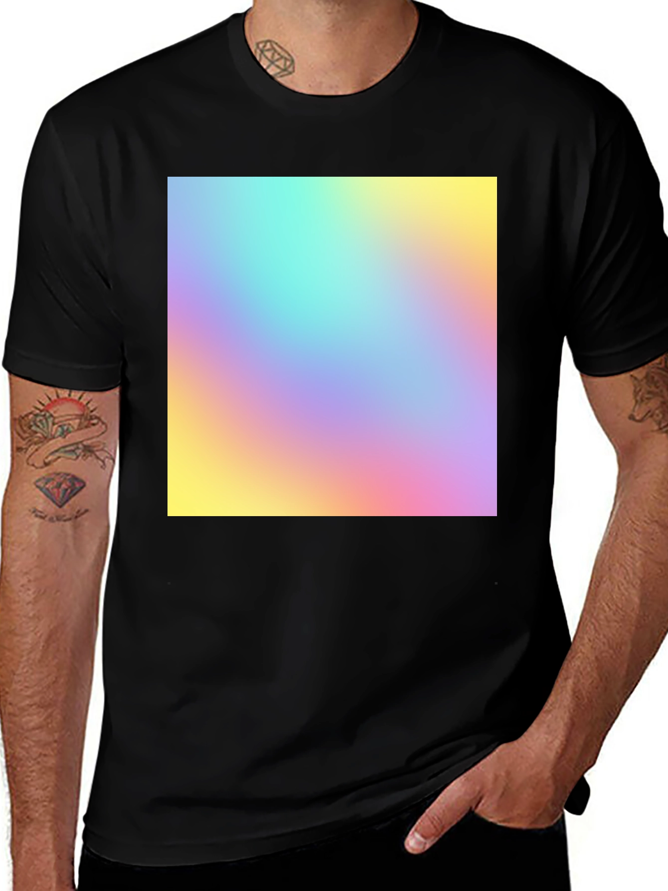 Variant 25 of Vibrant Gradient T-Shirt
