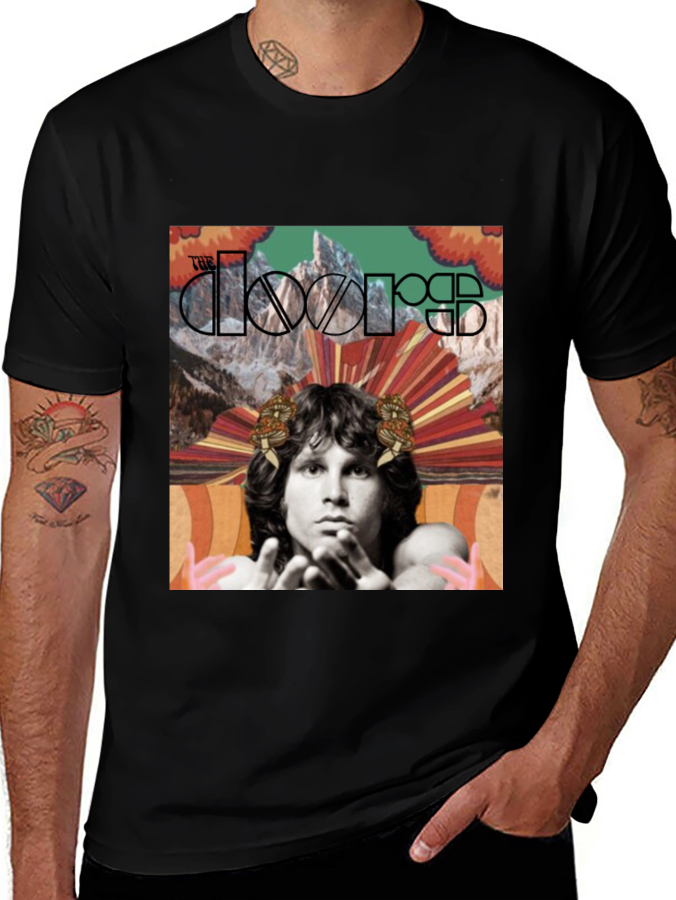 The Doors Graphic Tee - Morrison Album Art T-Shirt