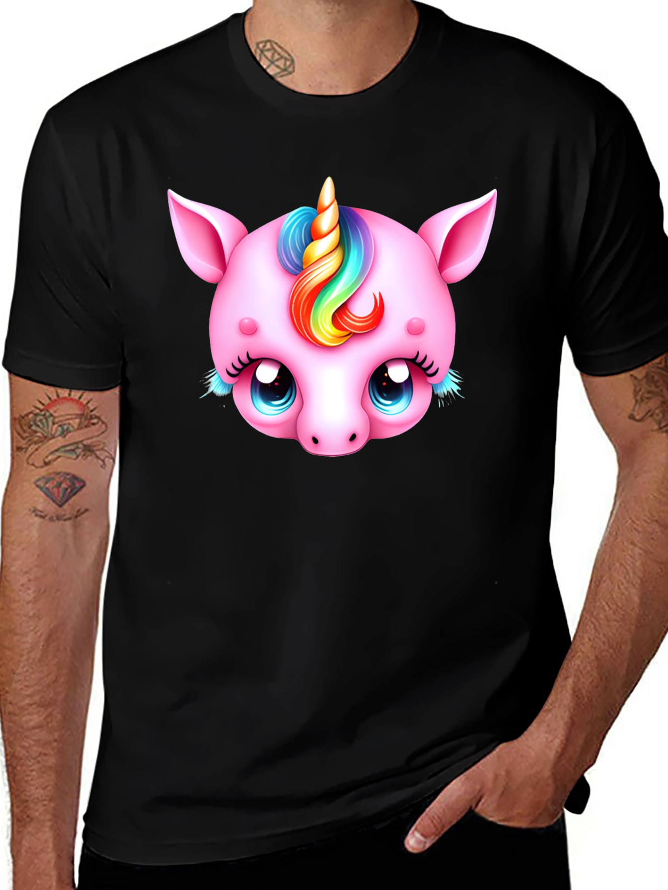 Variant 20 of Unicorn Graphic Tee - Cute & Playful