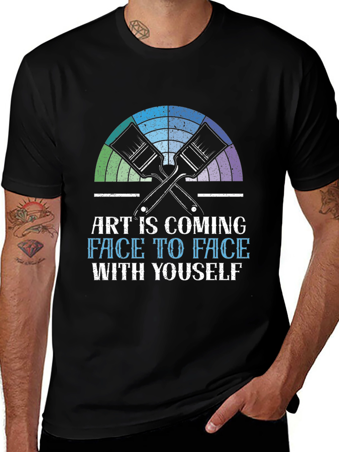 Variant 20 of Art is Coming Face to Face With Yourself T-Shirt