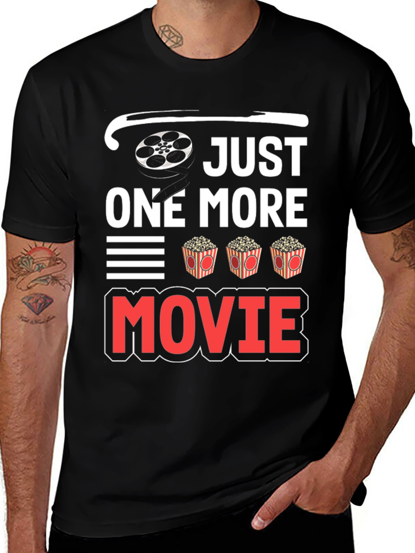 Variant 15 of Just One More Movie Graphic Tee