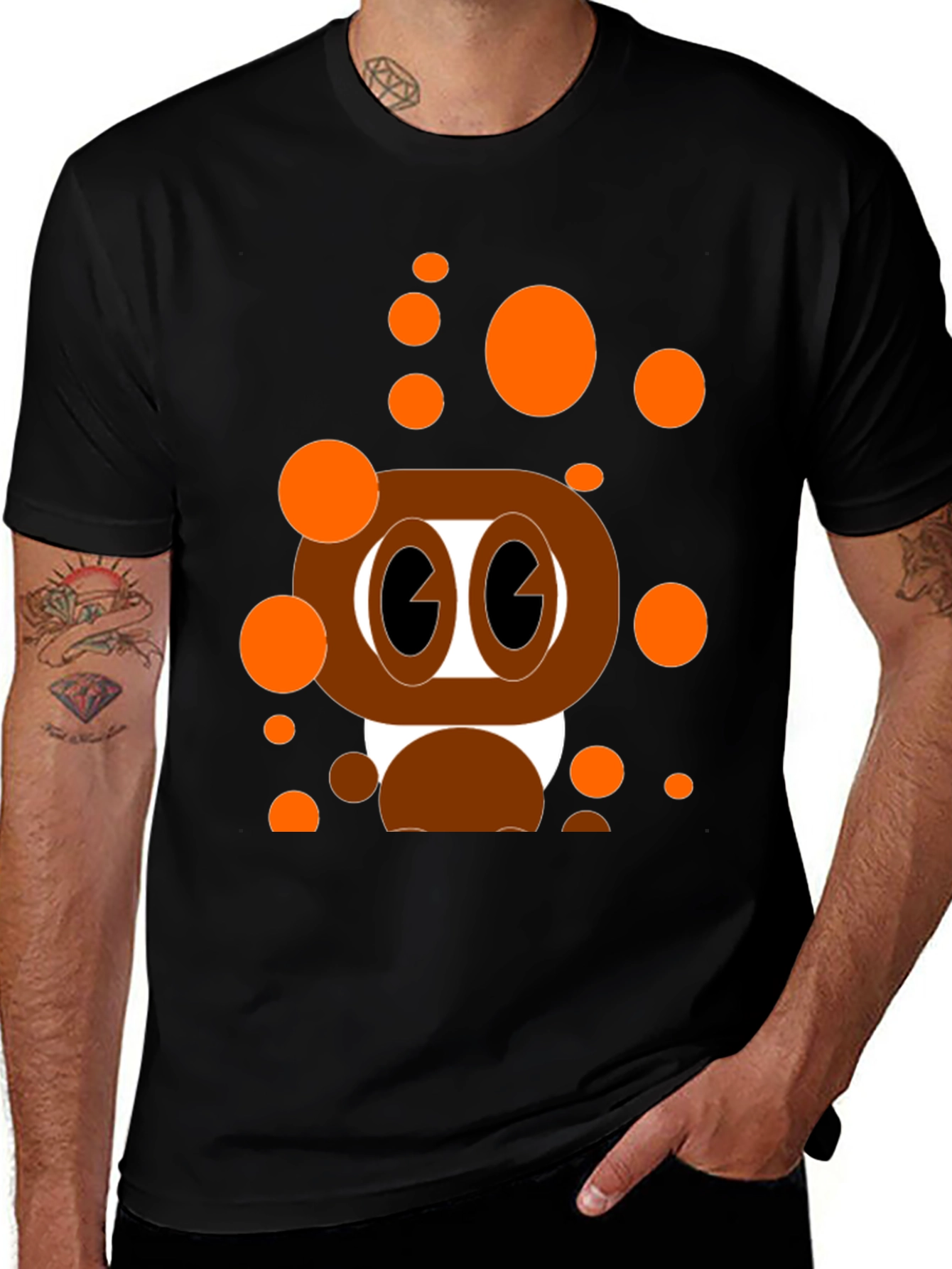 Variant 11 of Cartoon Style Graphic T-Shirt