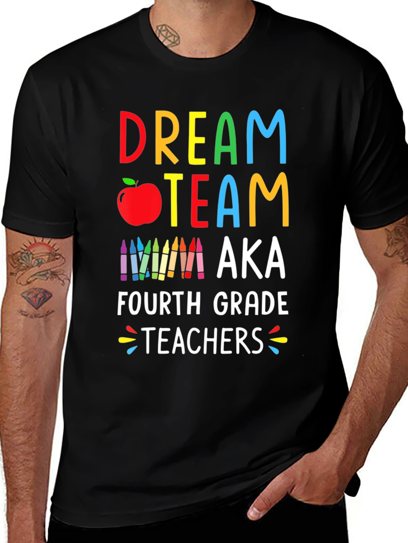 Dream Team Fourth Grade Teachers T-Shirt