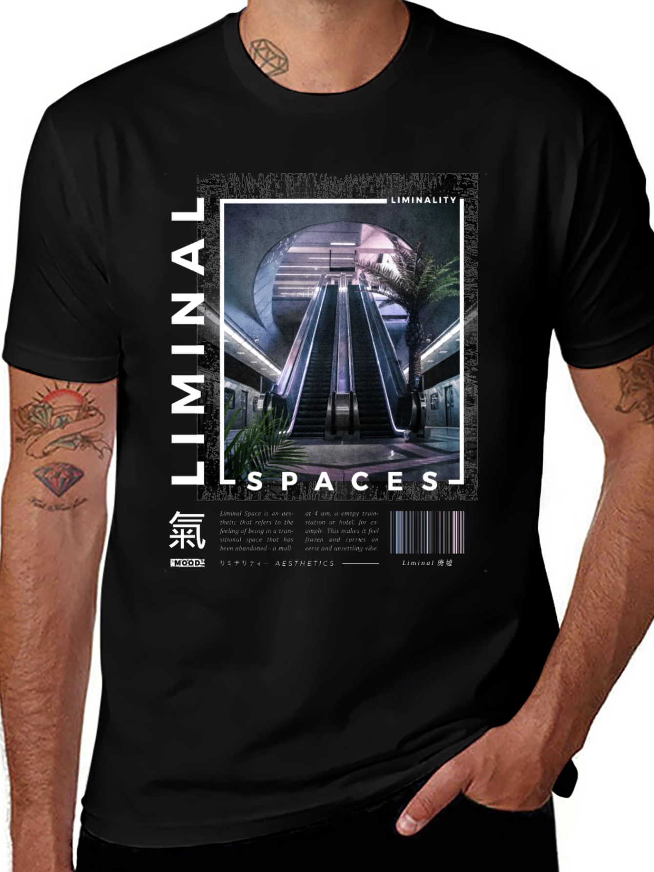 Variant 29 of Liminal Spaces Graphic T-Shirt