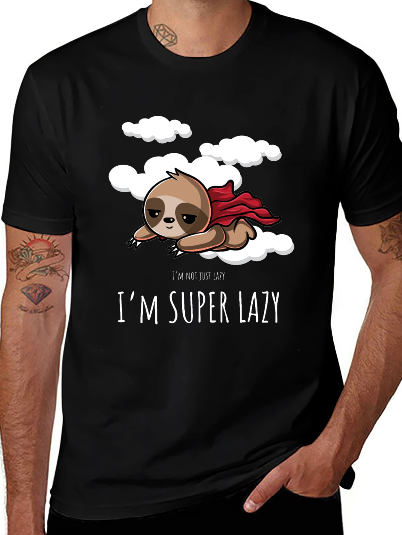 Variant 19 of Super Lazy Sloth T-Shirt 