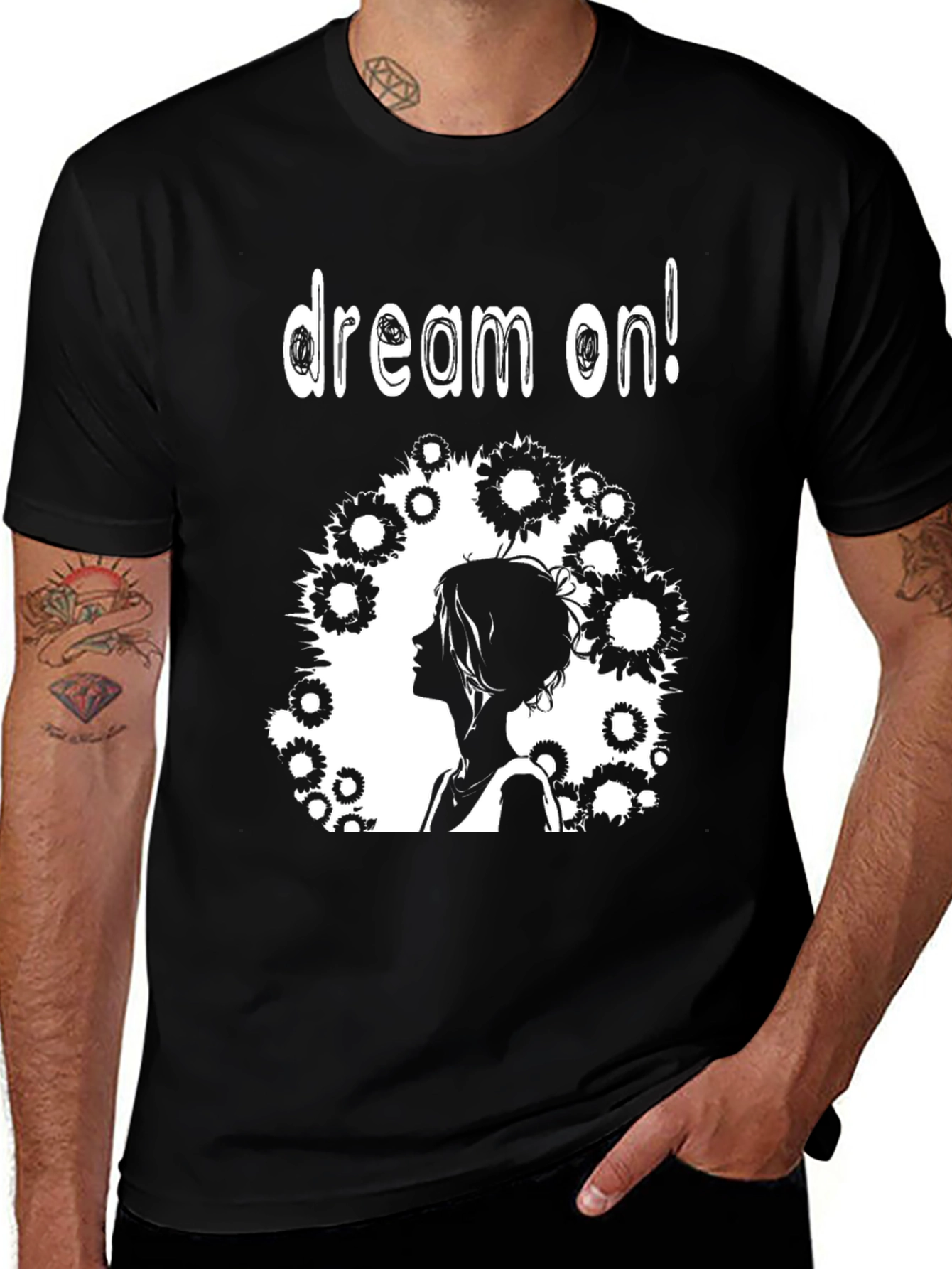 Variant 14 of Dream On Graphic Tee - Stylish Unisex T-Shirt