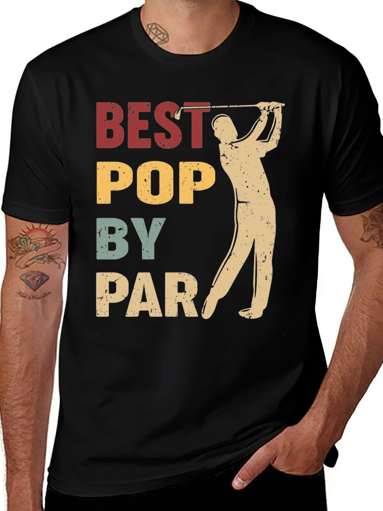 Variant 9 of Best Pop By Par Golf T-Shirt