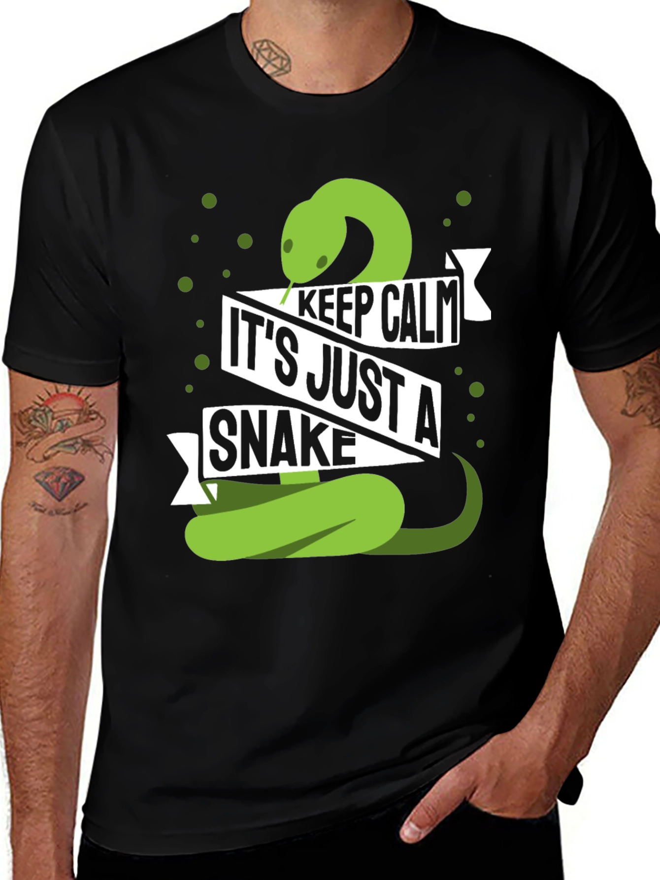 Keep Calm It's Just a Snake T-Shirt