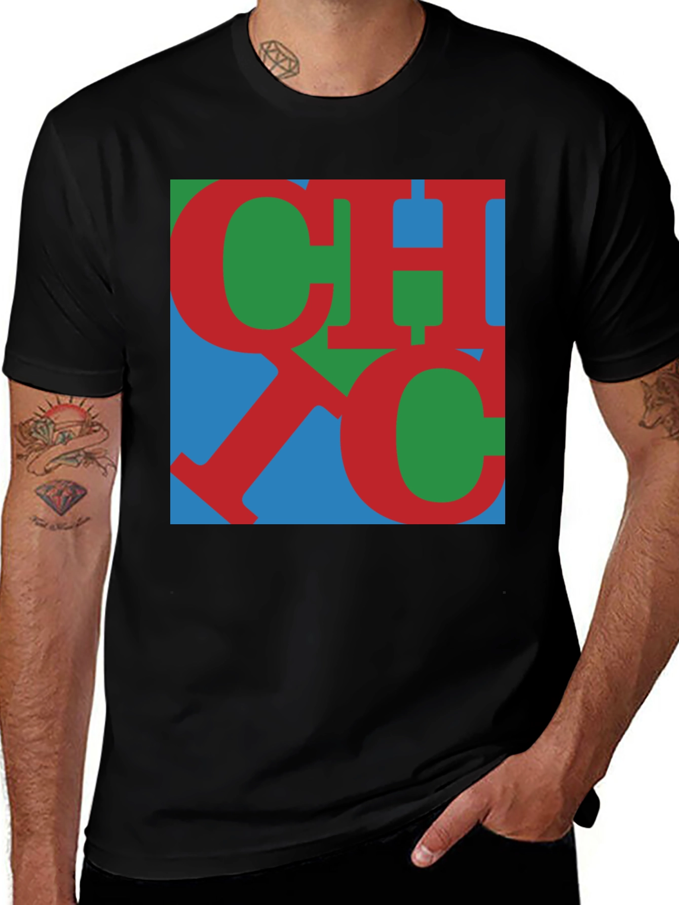 Variant 24 of Bold Graphic Tee - CHOC Letter Design