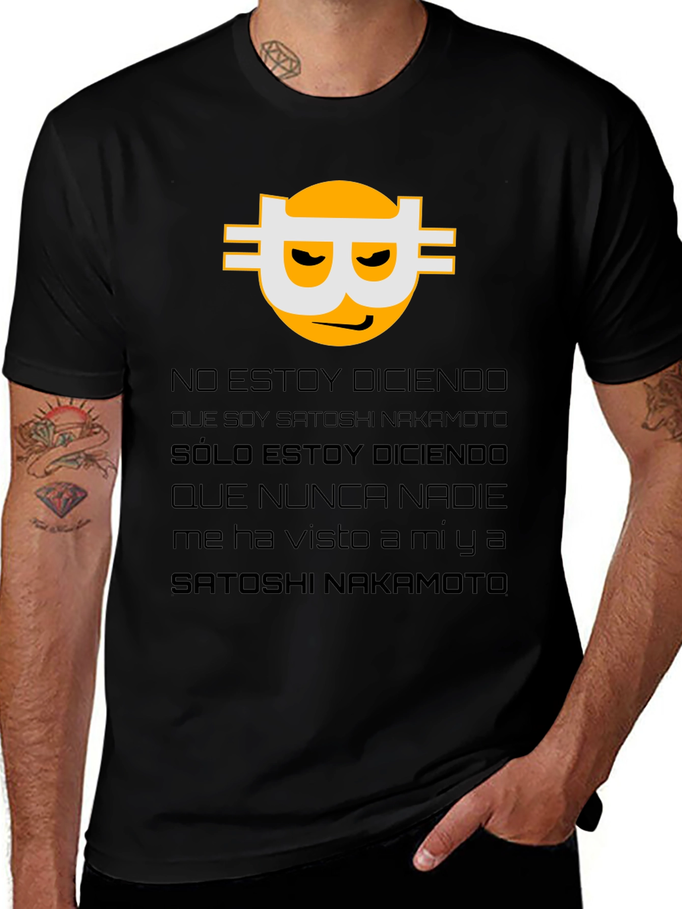 Bitcoin Satoshi Nakamoto T-Shirt