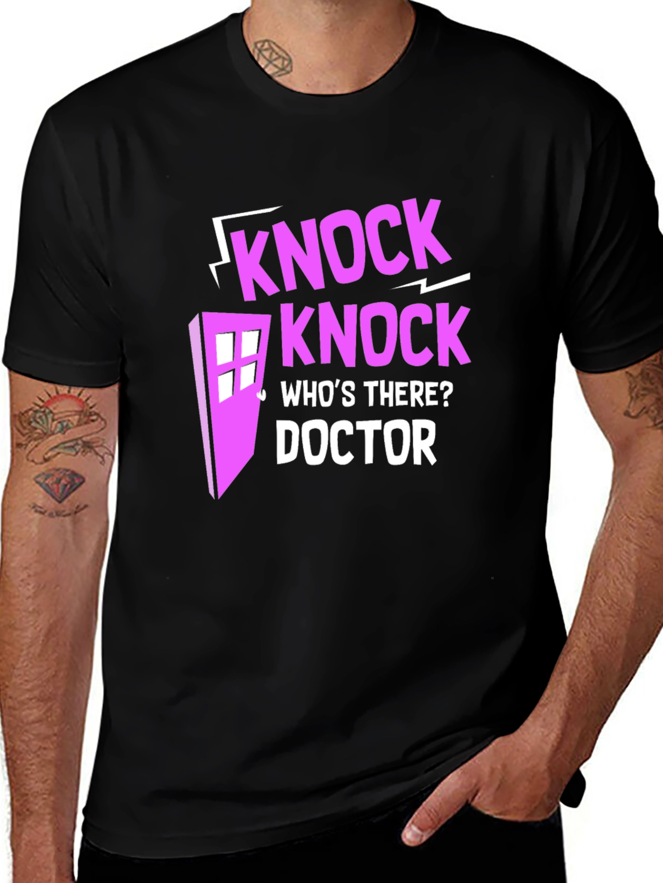 Knock Knock Who's There Doctor T-Shirt