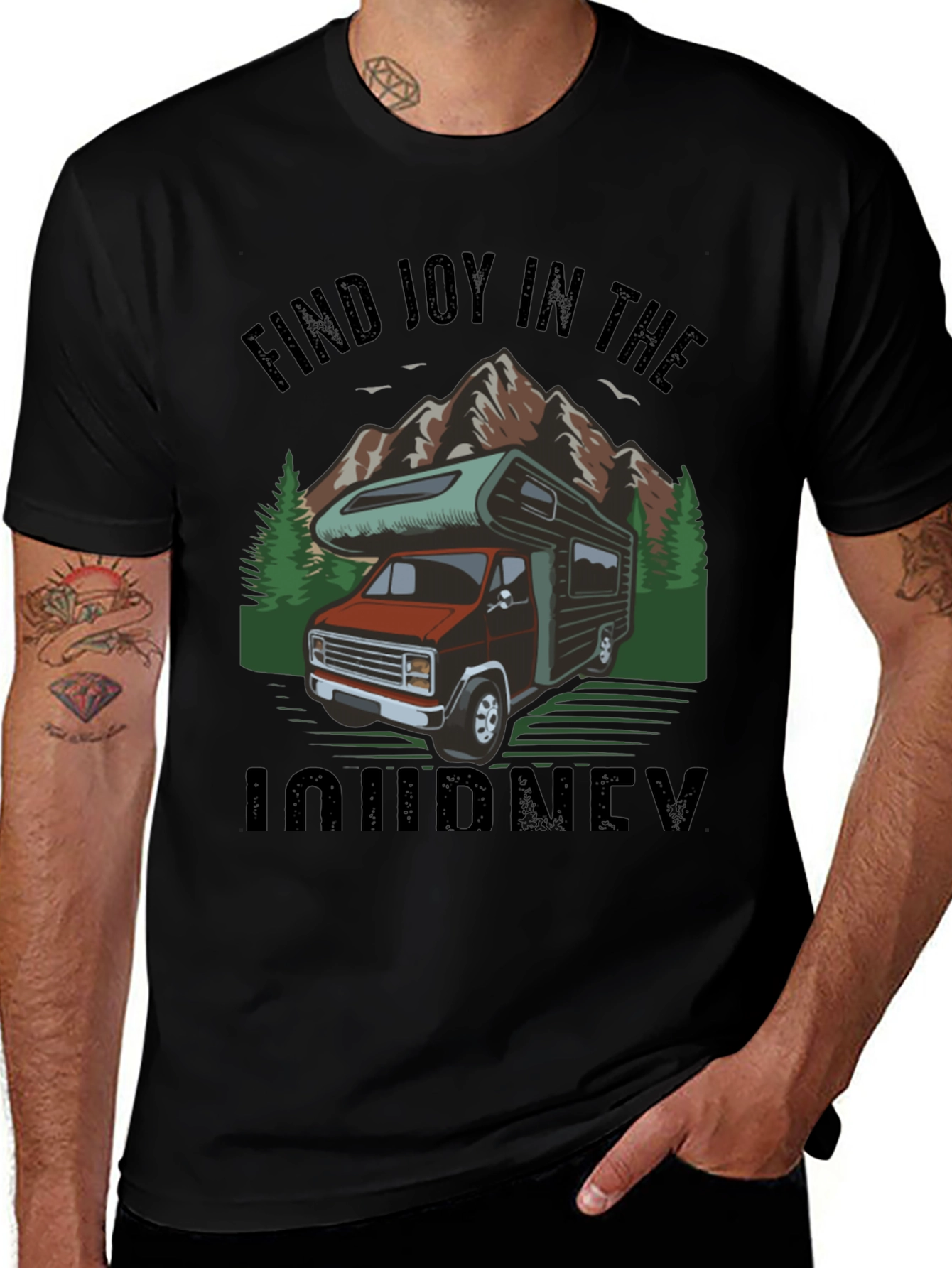 Variant 29 of Find Joy in the Journey Camping T-Shirt