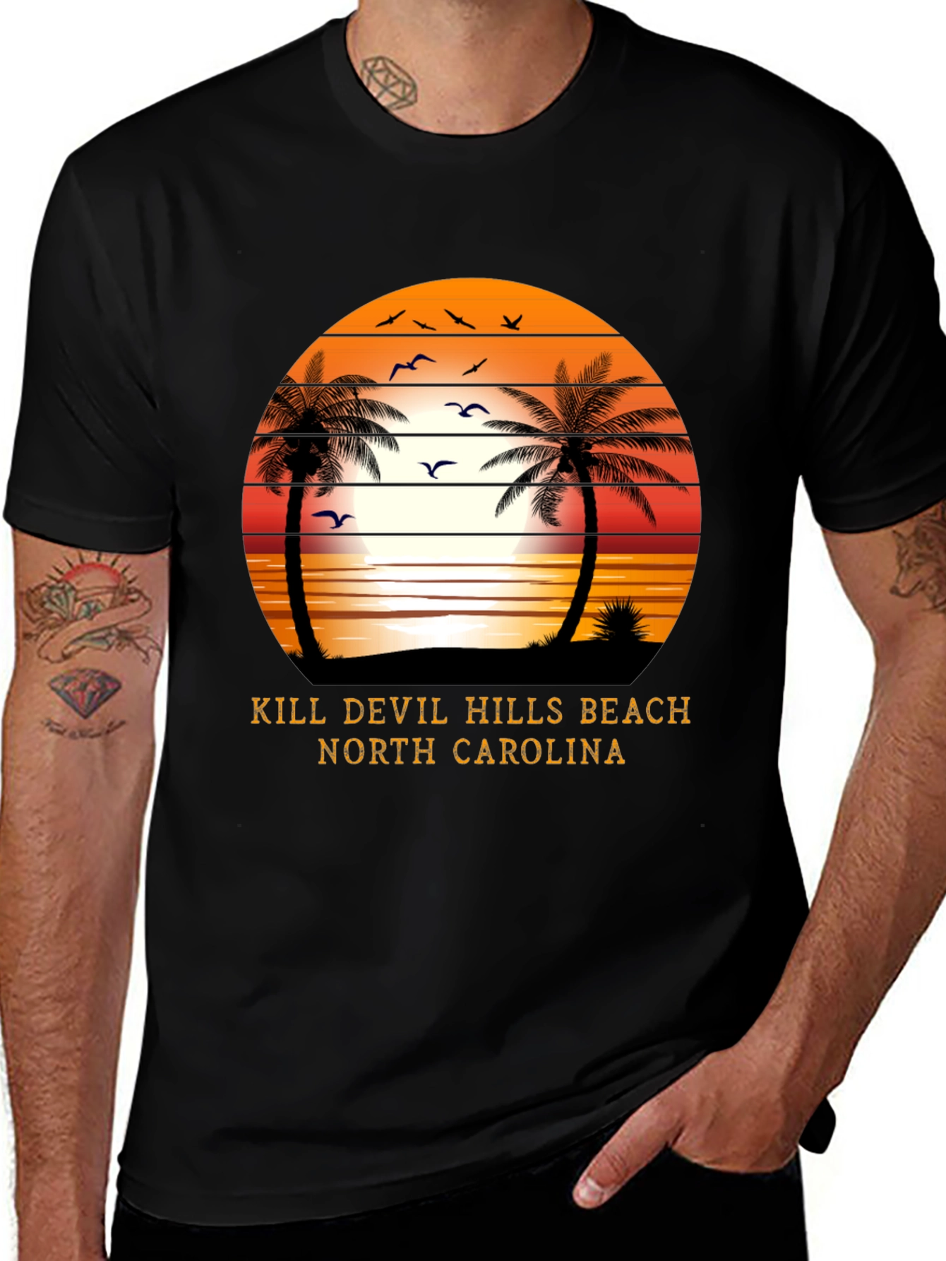 Variant 26 of Sunset Beach Graphic Tee
