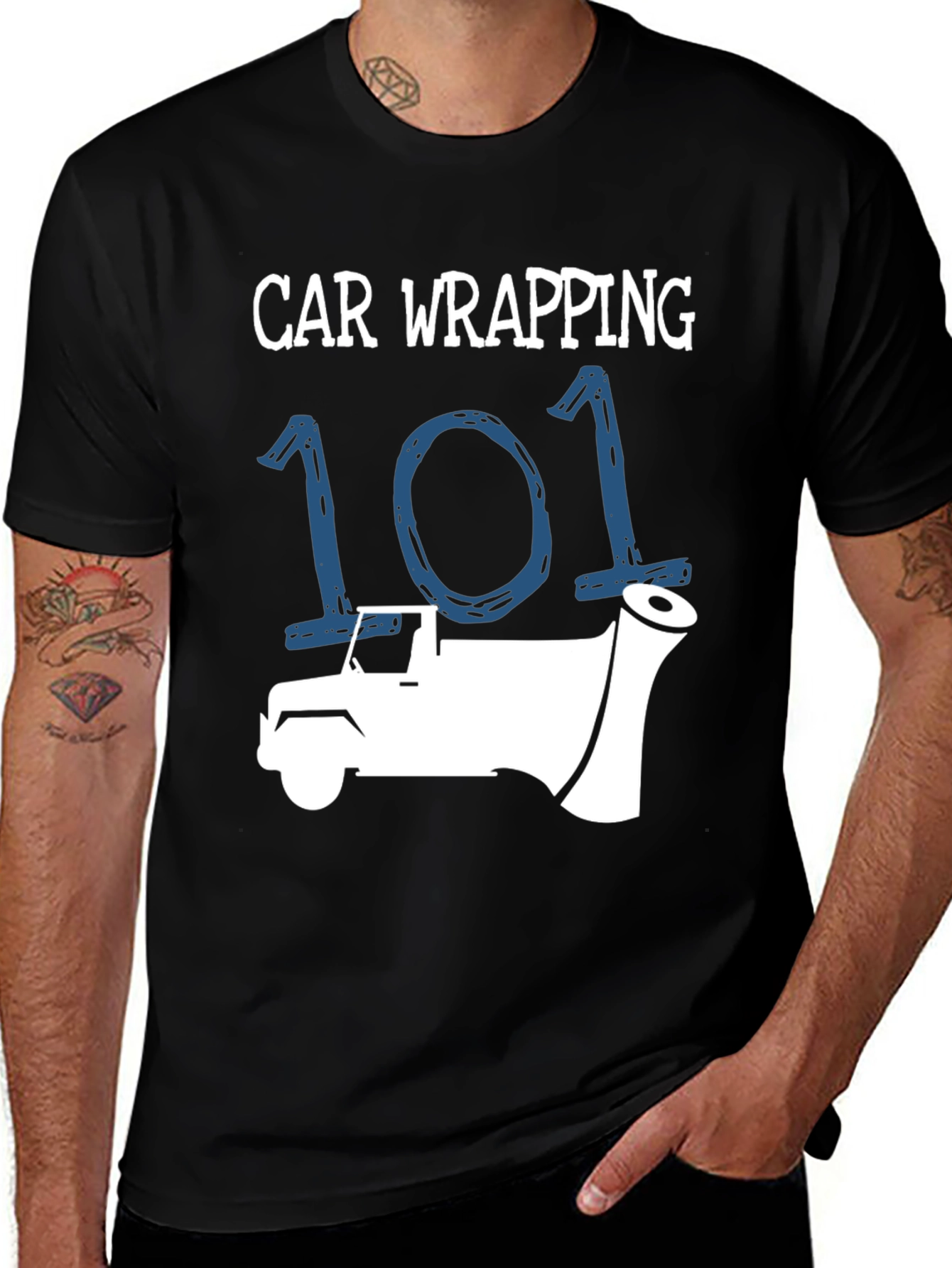 Variant 29 of Car Wrapping 101 T-Shirt
