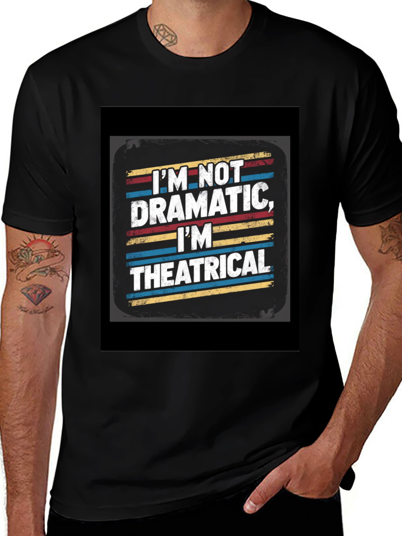 Variant 30 of Funny Theatrical Graphic T-Shirt