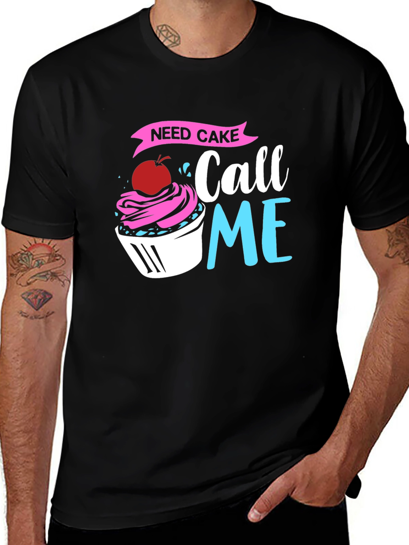 Variant 2 of Need Cake Call Me T-Shirt