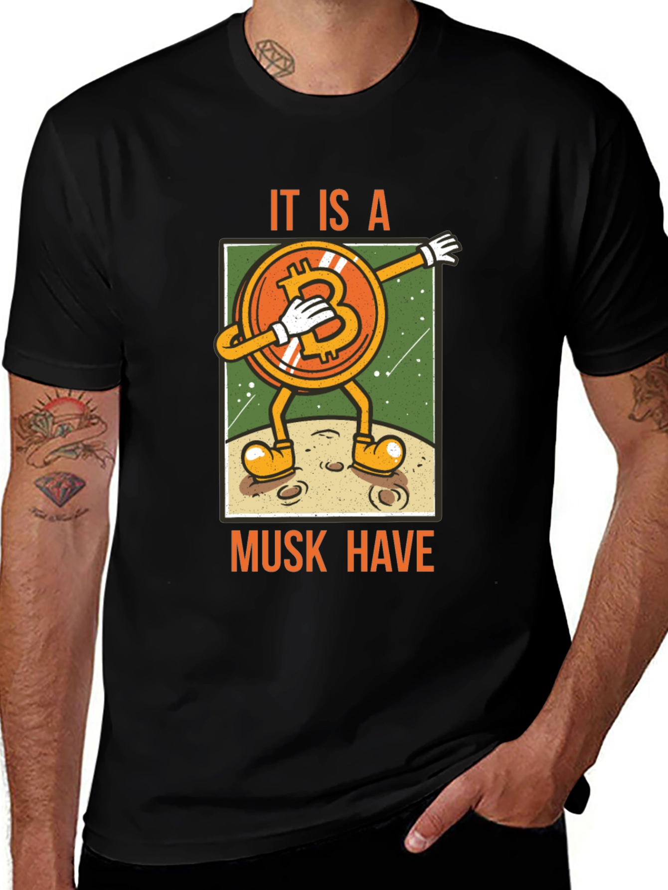 Bitcoin Musk Have Dabbing T-Shirt