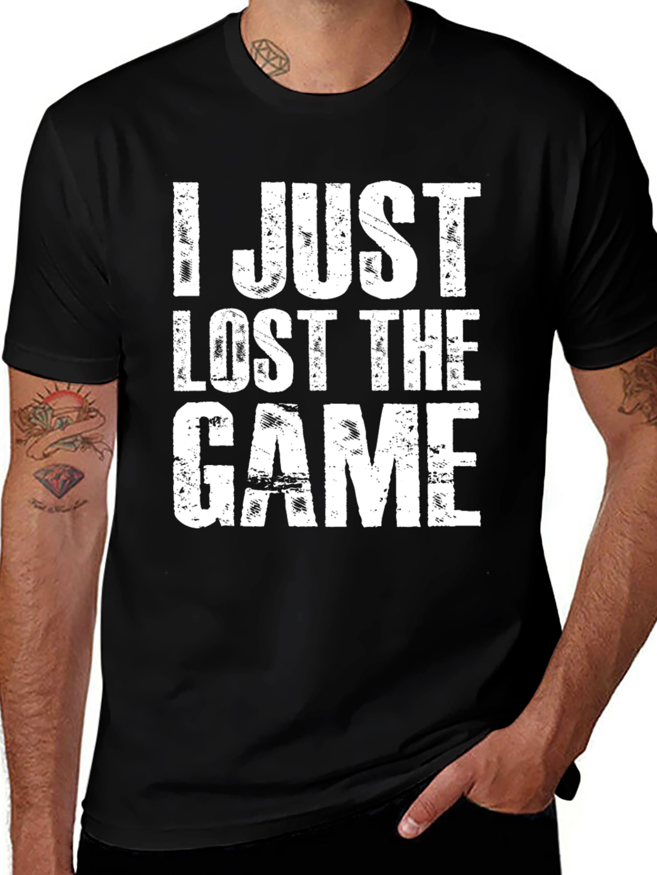 Variant 12 of I Just Lost The Game T-Shirt Funny Sarcastic Tee