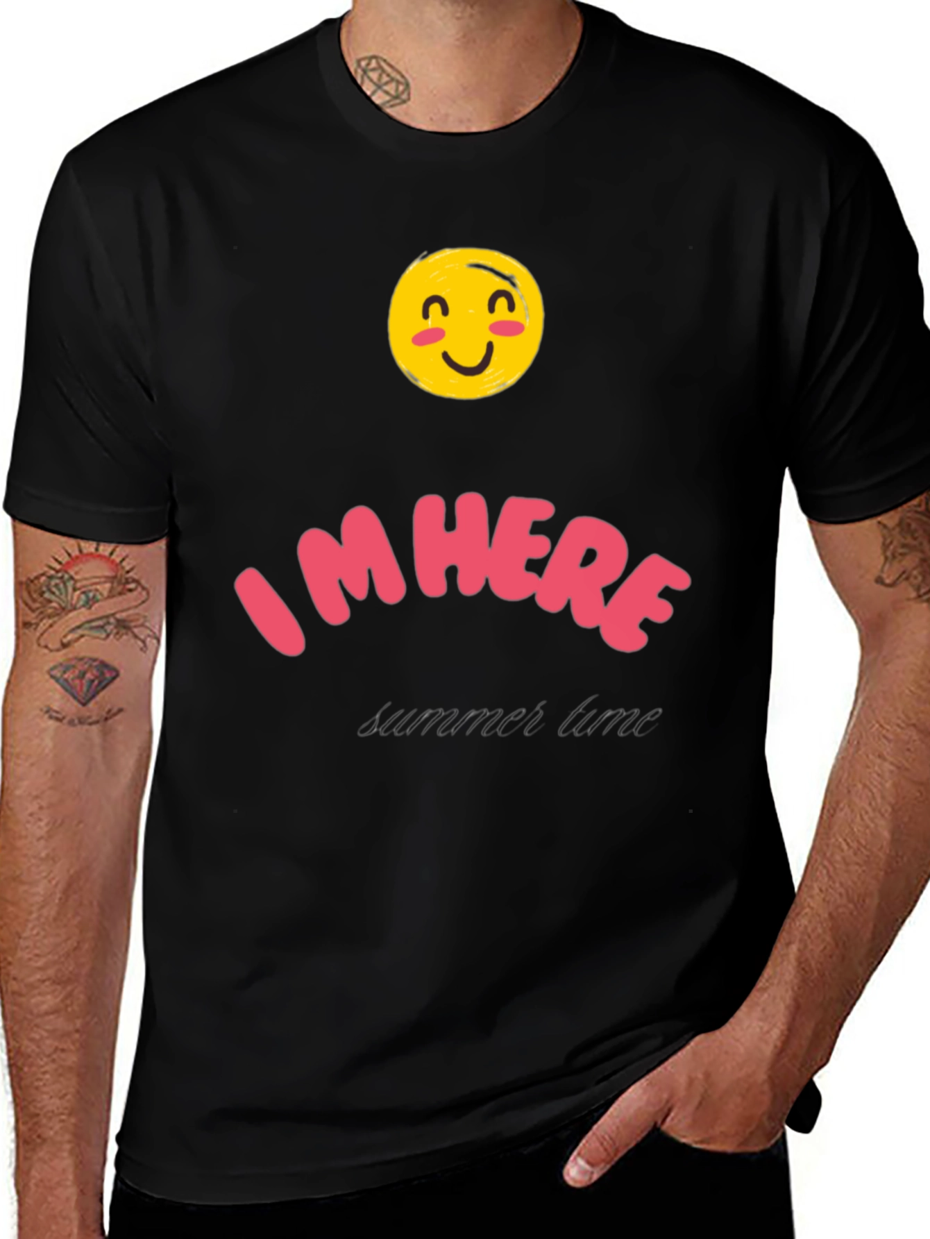 Variant 18 of I'm Here Summer Time Tee
