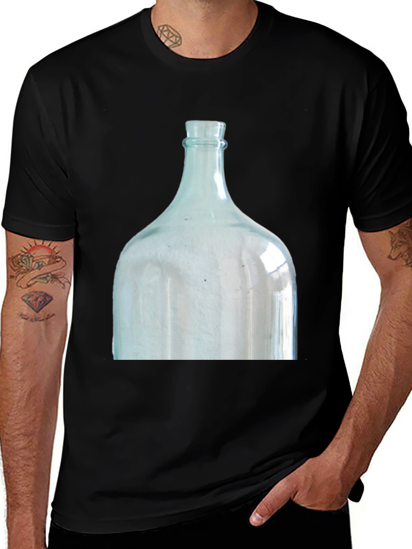 Variant 13 of Unique Bottle Graphic Tee