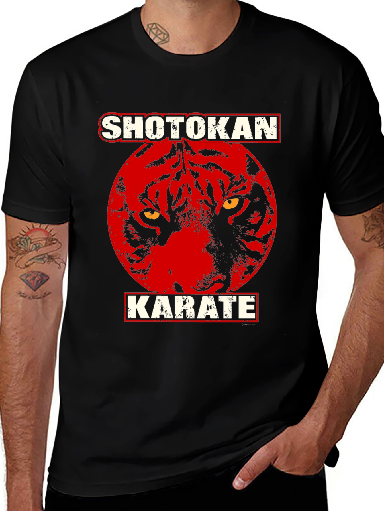 Shotokan Karate Tiger Graphic T-Shirt