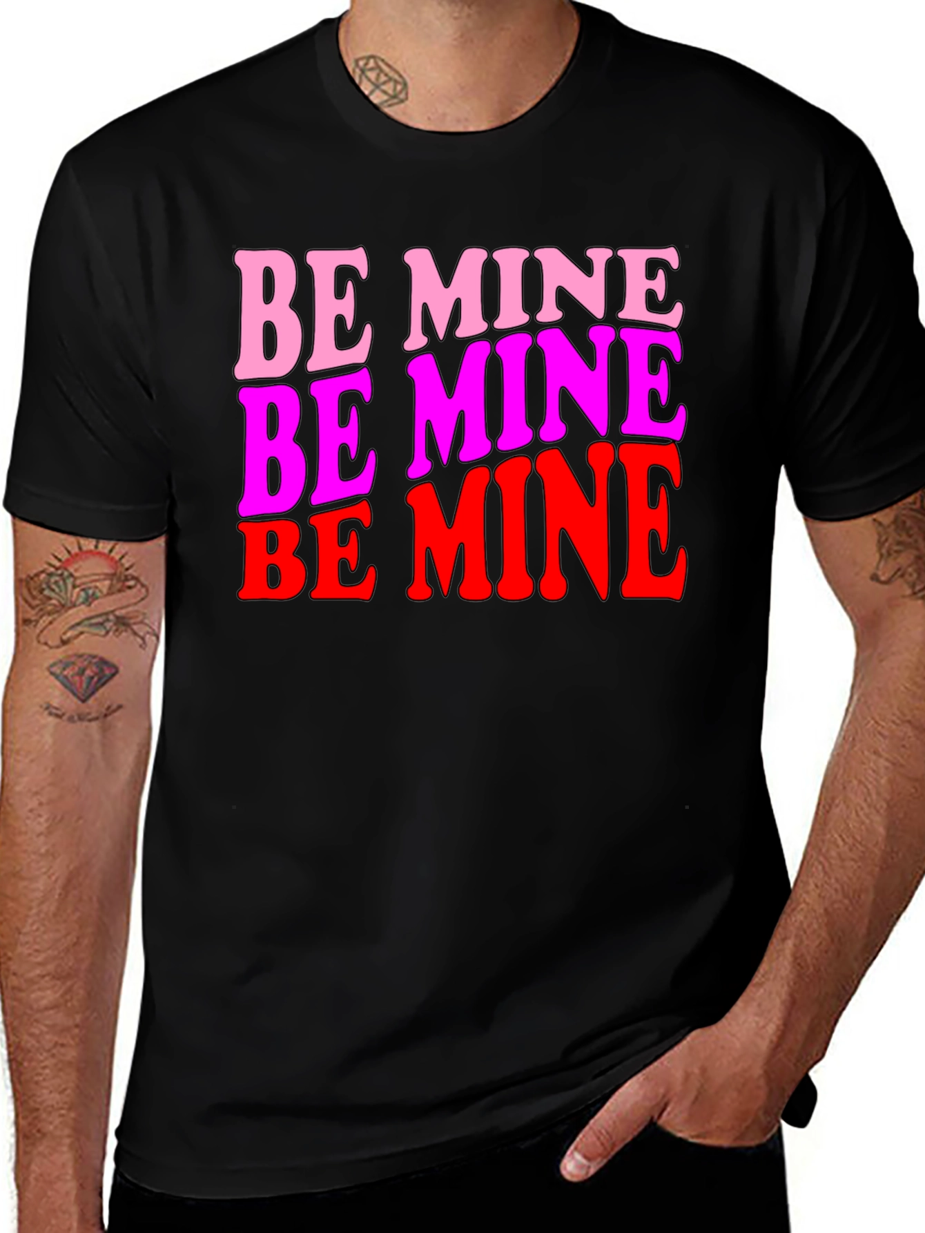Variant 29 of Be Mine Valentine's Day Graphic T-Shirt