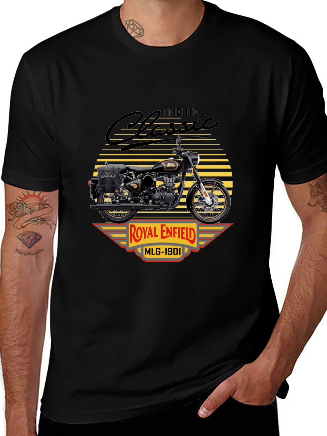 Variant 30 of Royal Enfield Tribute Classic T-Shirt